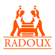 Radoux Wordmark 1982