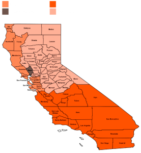 TERRITORY MAP: CALIFORNIA