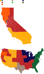 Radoux USA Territory Map